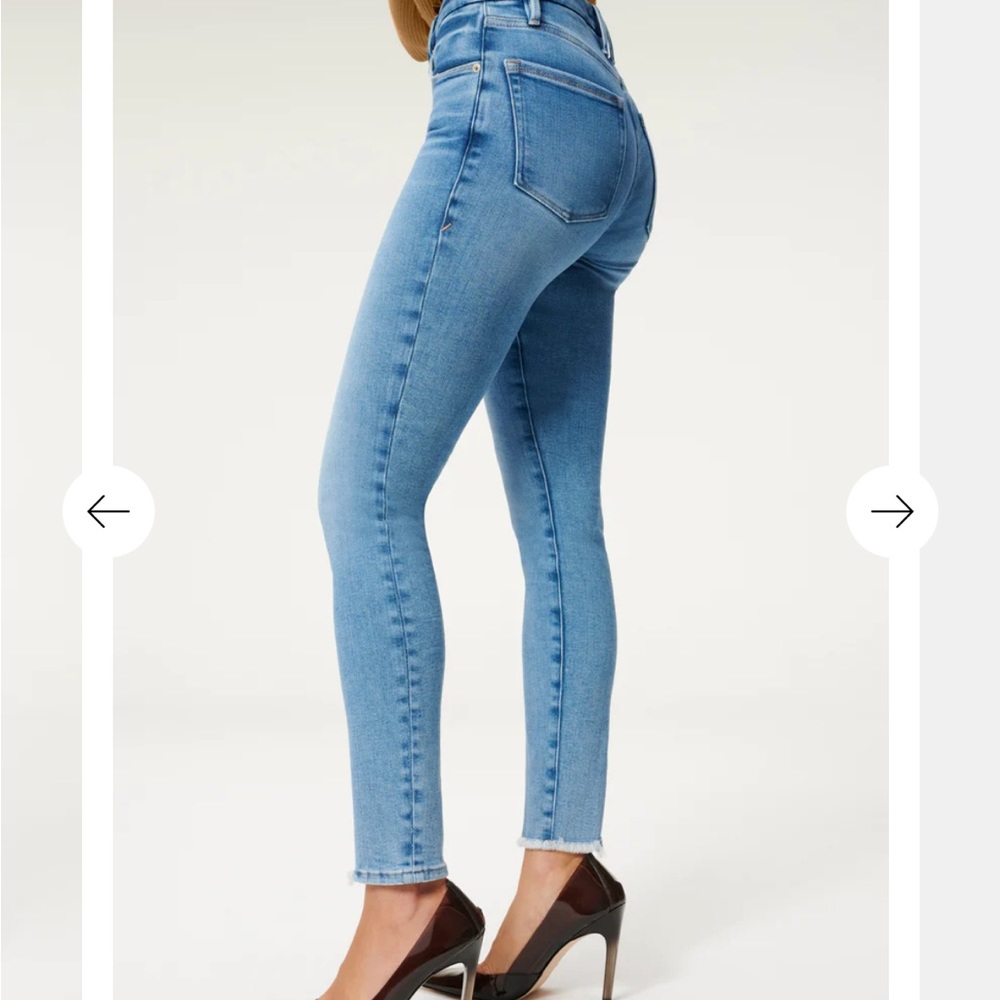 Good American Good Legs Worn Hem